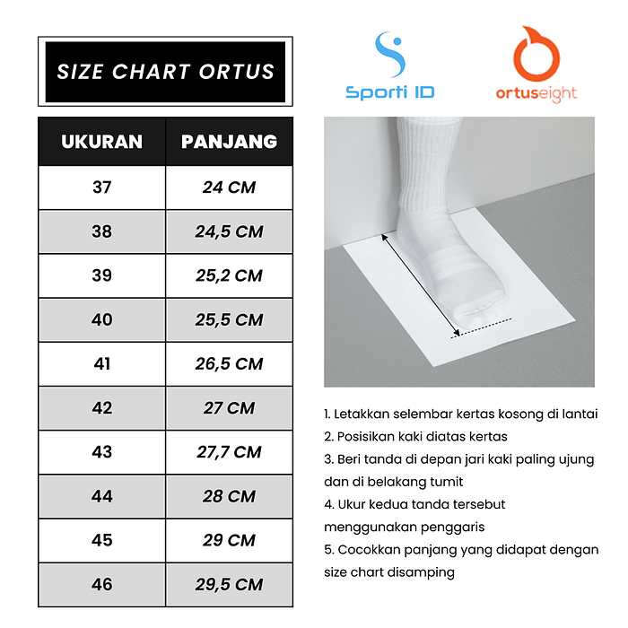 Size Chart Ortuseight